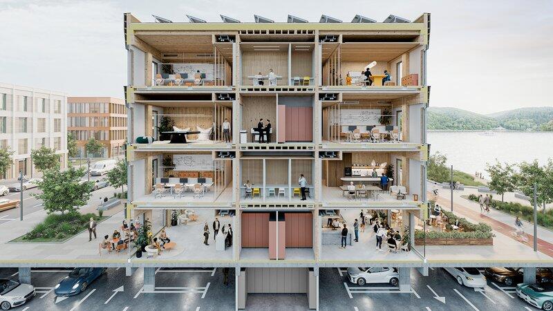 Revolutionize Your Workspace: Discover Sustainable Modular Wooden Offices